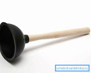 Plunger - a great tool for cleaning pipes Plunger - a great tool for cleaning pipes