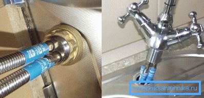 Option using special clamping nut Option using special clamping nut