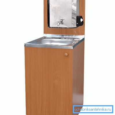 Wash basin option for giving Wash basin option for giving