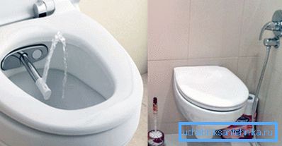 Options with wall (right) and internal (left) shower position