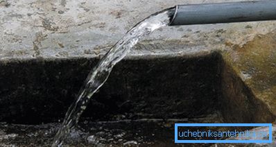 It is important to organize the discharge of water. It is important to organize the discharge of water.