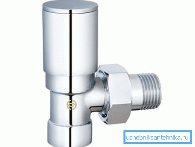 Valve for towel warmer Valve for towel warmer