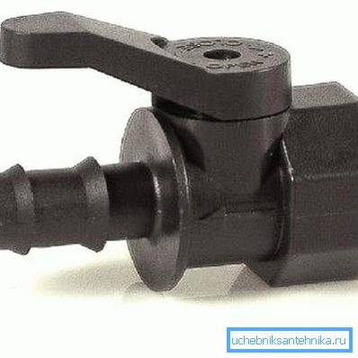 DU20 valve with hose fitting.