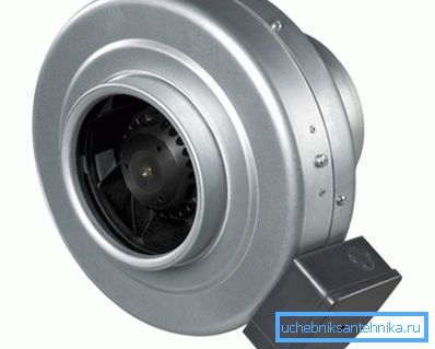 Fan for the draw system Fan for the draw system
