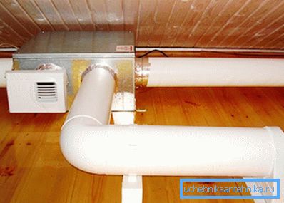 Ventilation channels of an apartment building Ventilation channels of an apartment building