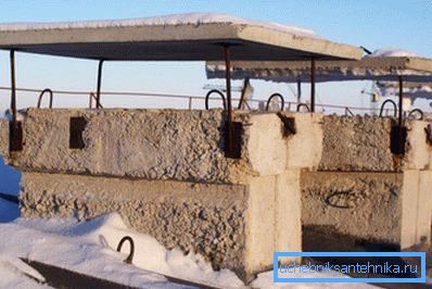 Ventilation shafts on the roof of an apartment building. Ventilation shafts on the roof of an apartment building.