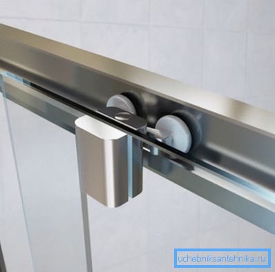 Shower door upper rollers Shower door upper rollers