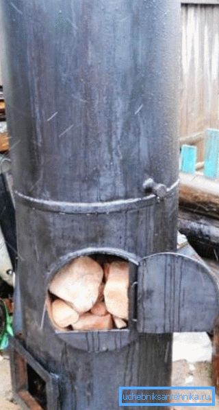 Vertical stove Vertical stove