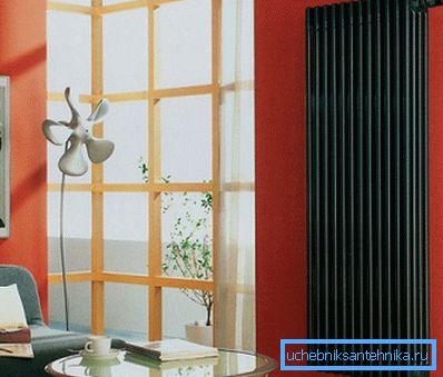 Vertical radiator Vertical radiator