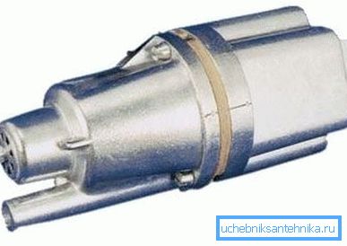 Vibration unit Brook, manufactured in Belarus, with a capacity of 225 watts.