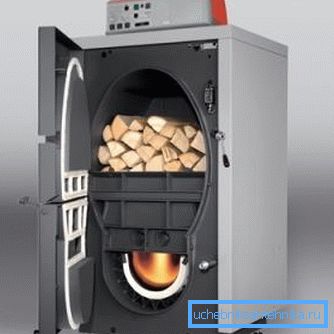Appearance of the pyrolysis boiler Appearance of the pyrolysis boiler