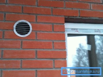 The appearance of the wall inlet valve The appearance of the wall inlet valve