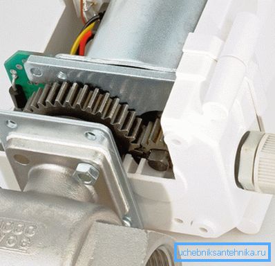 Internal structure of electric drive Internal structure of electric drive