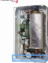 Internal device of electric boilers Internal device of electric boilers