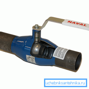 The internal structure of valves of this type, shown on a special model The internal structure of valves of this type, shown on a special model