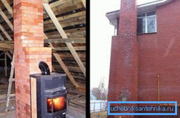 Internal and external brick chimneys for solid fuel boilers Internal and external brick chimneys for solid fuel boilers