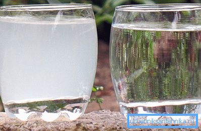 Water comparison