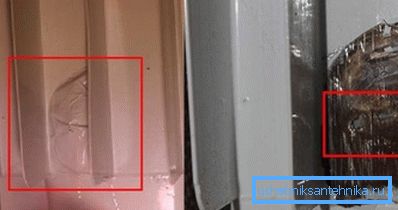 Water just corroded aluminum