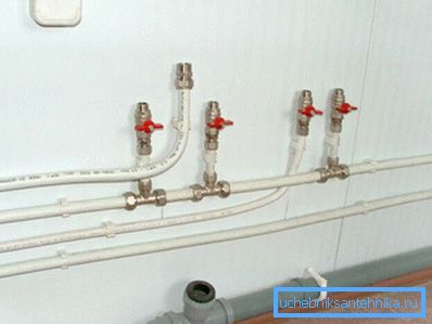 Plastics water pipe