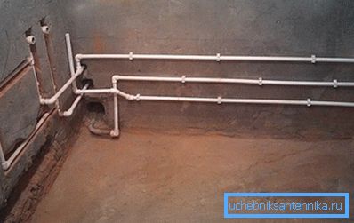 Water pipe from pipes PND PN10 Water pipe from pipes PND PN10