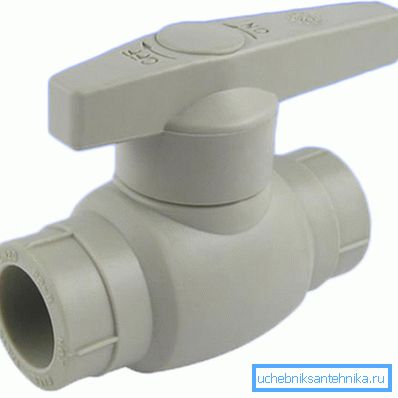 Plastic plumbing ball valves