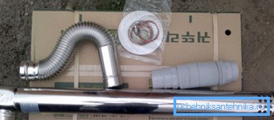 Everything you need to install the chimney Everything you need to install the chimney