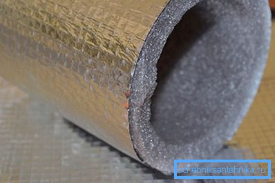 Polyethylene foam pipe