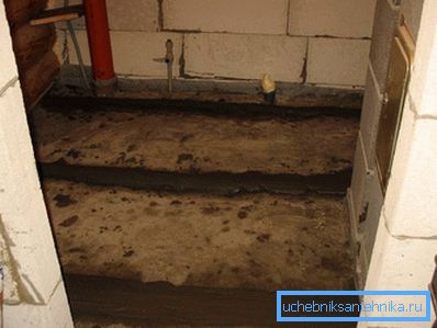 2761 The second layer of screed on the beacons