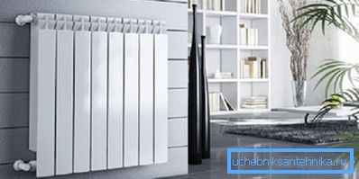The choice of a bimetallic radiator will decorate your interior.