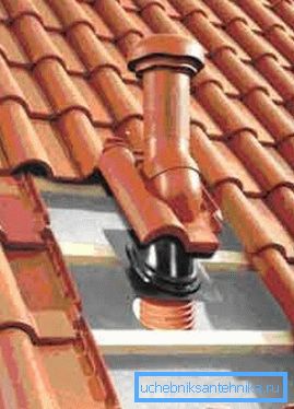 Exit part of natural ventilation Exit part of natural ventilation