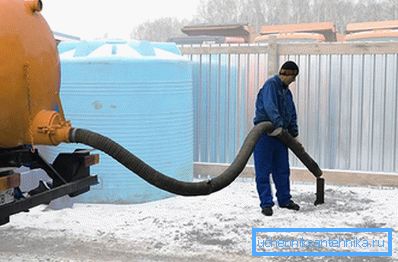 1228 Pumping of a cesspool