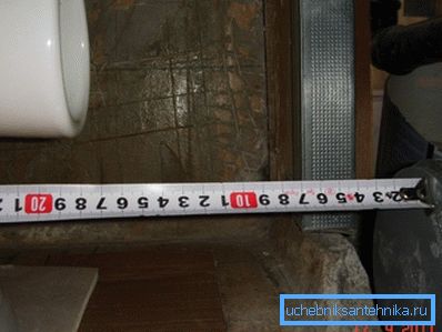 We carry out measurements and we select the coupling. We carry out measurements and we select the coupling.