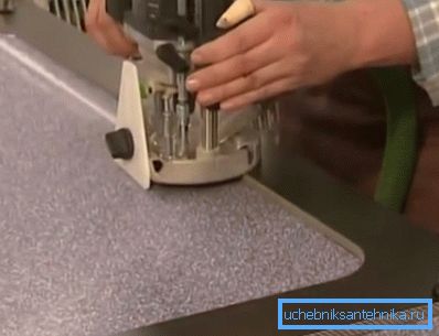 Cut a hole Cut a hole