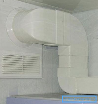 The exhaust channel can be laid with minimal damage. The exhaust channel can be laid with minimal damage.