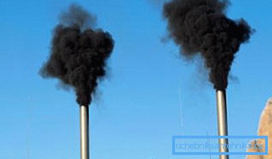 Soot through the pipe. Soot through the pipe.