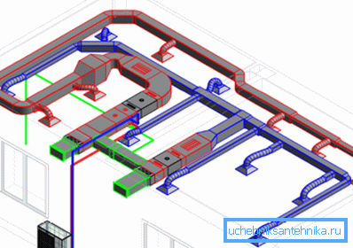 Due to the shape, rectangular pipes are much more convenient to place in partitions. Due to the shape, rectangular pipes are much more convenient to place in partitions.