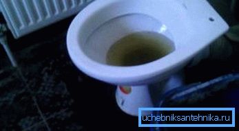 Clogged toilet Clogged toilet