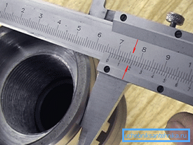 Measure the diameter. A photo Measure the diameter. A photo