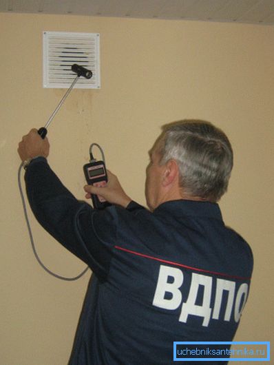 Measurement of air velocity Measurement of air velocity