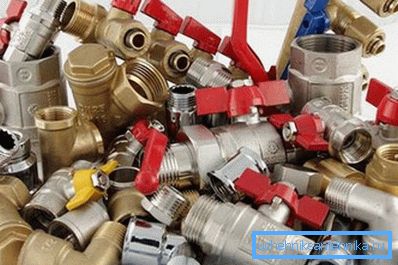 Valves in various sizes Valves in various sizes