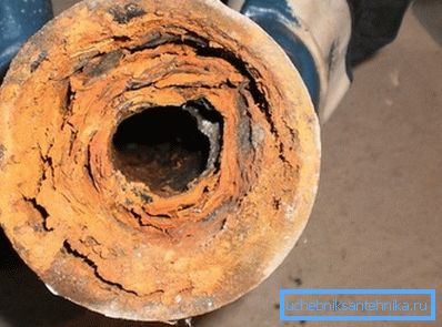 A clogged pipe cannot have enough force A clogged pipe cannot have enough force
