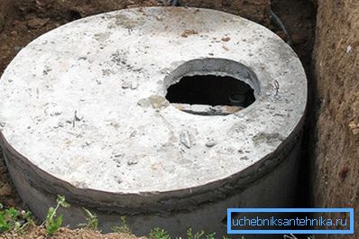 Reinforced concrete sewer well Reinforced concrete sewer well