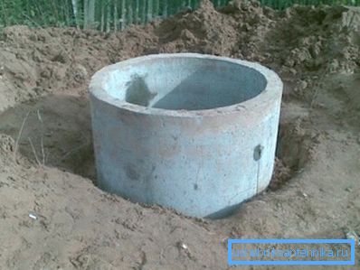 Reinforced concrete well.