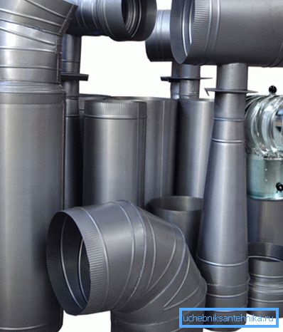 Rigid elements of ventilation galvanized. Rigid elements of ventilation galvanized.