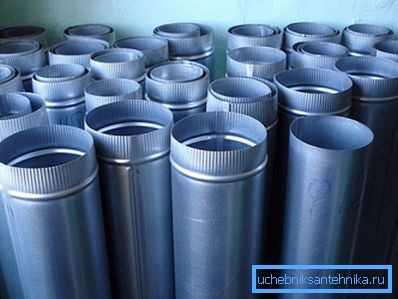 Rigid pipes for ventilation Rigid pipes for ventilation