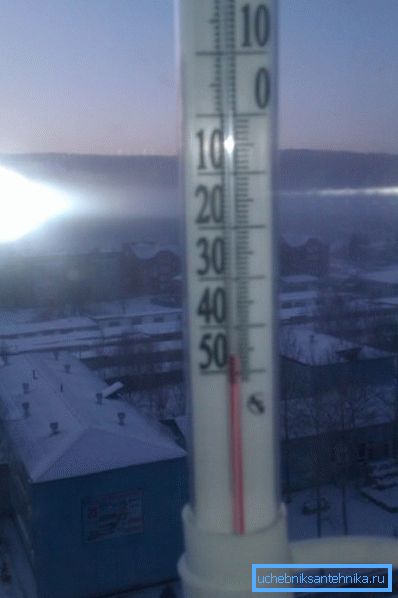 Winter in Tynda.