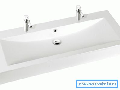 A considerable width is only useful if it is intended that the washstand be used by two people at the same time. A considerable width is only useful if it is intended that the washstand be used by two people at the same time.