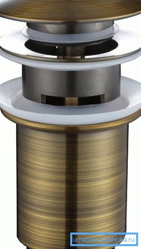 Meet the bottom valve