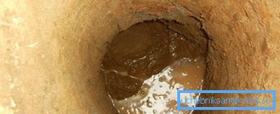 The water intake zone is filled with gravel and sand. The water intake zone is filled with gravel and sand.