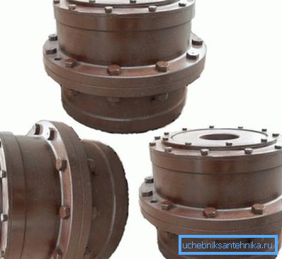 Gear couplings (in the photo) are suitable for this topic only in name. But do not learn to confuse - the details for the crane is too large! Gear couplings (in the photo) are suitable for this topic only in name. But do not learn to confuse - the details for the crane is too large!